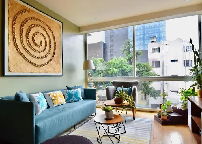Spacious & Bright In Beautiful Colonia Roma Apartment *