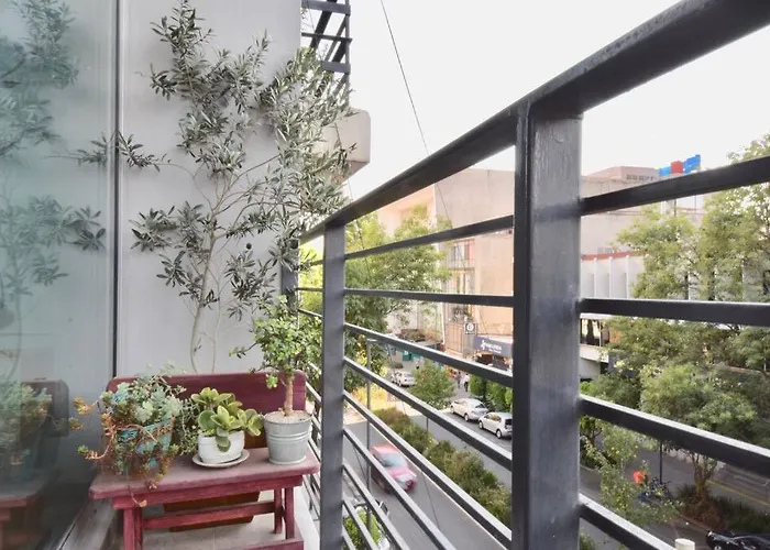 Spacious & Bright In Beautiful Colonia Roma Apartment Mexico City